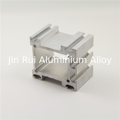 Silver Aluminum Extrusion Profiles , Multifunction Aluminum Extrusion Enclosure