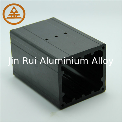 Black Aluminium Square Hollow Section Wear Resistant For Electronic Field