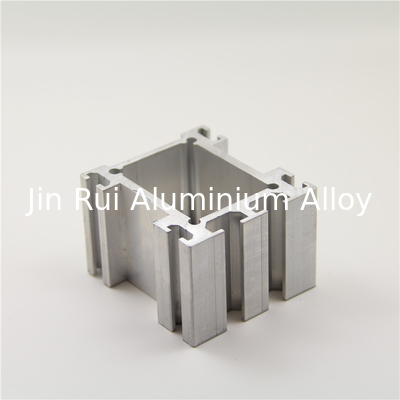 Silver Aluminum Extrusion Profiles , Multifunction Aluminum Extrusion Enclosure