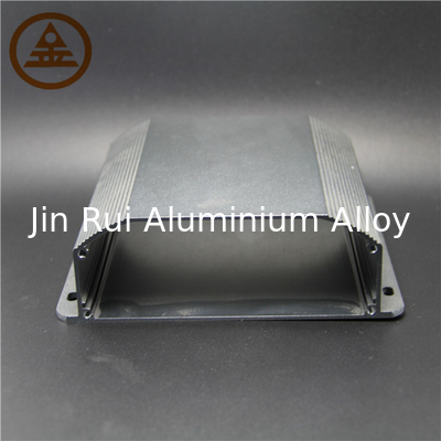 Durable Extruded Aluminium Box Section Powder Coating Surface Treat 6063 Grade