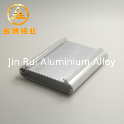 6063 Grade Custom Aluminum Extrusions , Sandblasted Extruded Aluminum Box
