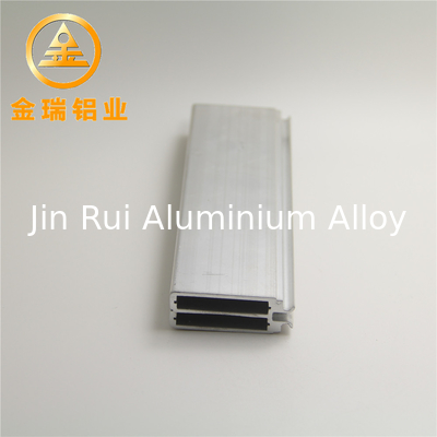 Watertight Powder Coated Aluminium Section , 6063 Grade Square Aluminum Profile