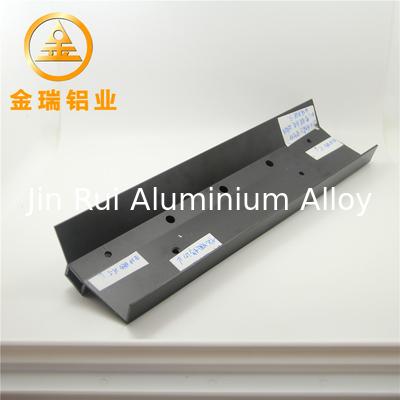 Brushed Extruded Aluminum Led Heatsink Powder Coating Surface Treat