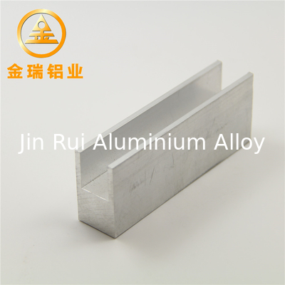 6063 T5 Aluminium Profile Enclosures , Extruded Aluminum U Section Easy Operation