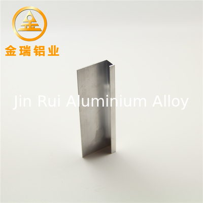 L / T Slot Aluminium Profile Extrusion Process Powder Coating Surface Treat