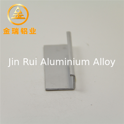 Sandblasted Aluminium Corner Profile 6063-T5 6061-T5 Material Deep Processing