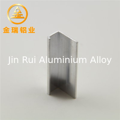 Sandblasted Aluminium Corner Profile 6063-T5 6061-T5 Material Deep Processing
