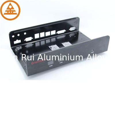 Durable Cnc Aluminum Profile Brushed Pre Finish Apply To Electronic Field