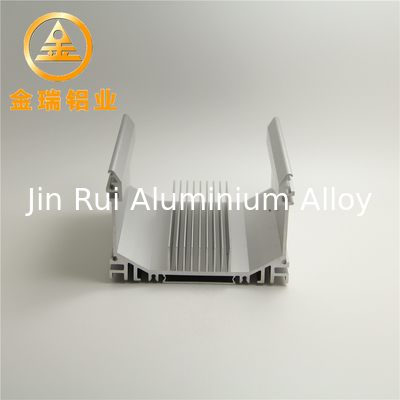 Custom Anodizing Extruded Aluminium Profile For Heatsink