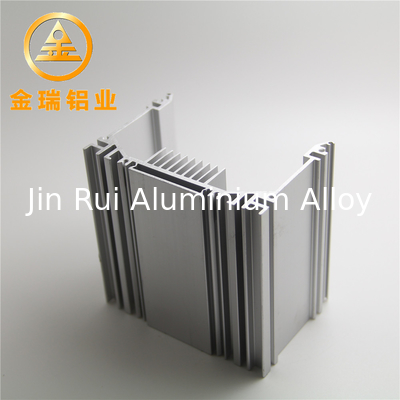Custom Anodizing Extruded Aluminium Profile For Heatsink
